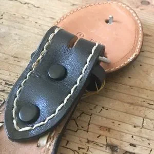 A Belt Named Sue: Vintage Hand-Tooled Stitched Western Leather Belt Horse Buckle Vintage | Accessories | A Belt Named Sue Vintage Handtooled  main image 3